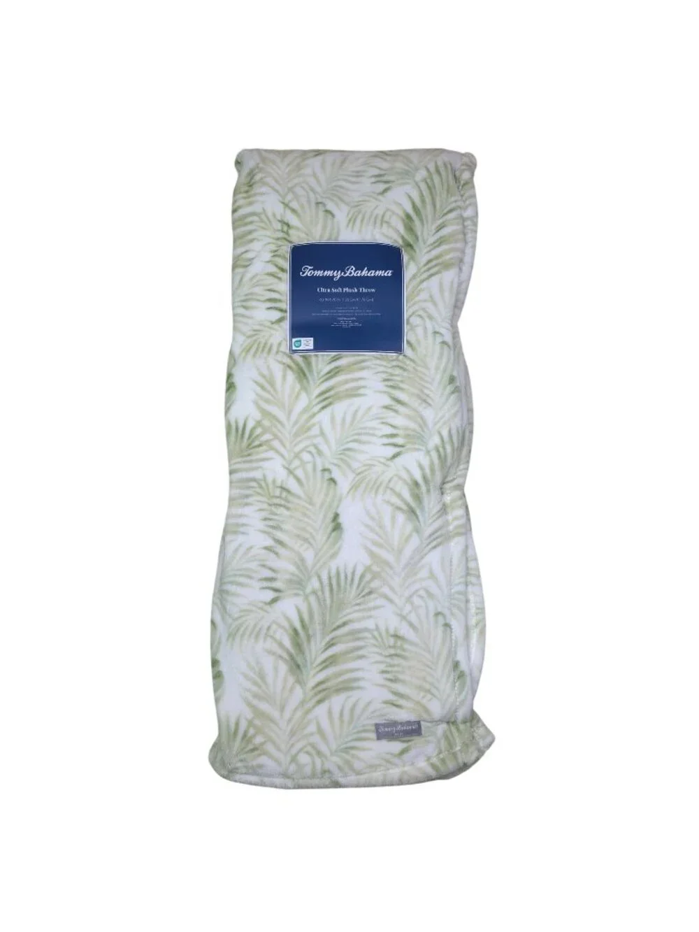 Tommy Bahama Ultra Soft Plush Throw Blanket 60